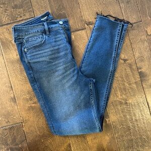 Old Navy Dark Wash Ankle Jeans Women’s Size 12 Tall High Rise